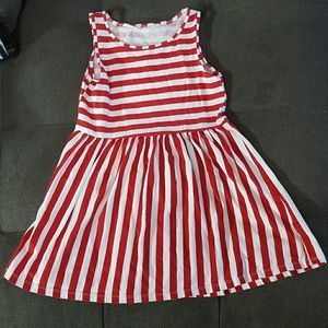 H&M girls striped dress